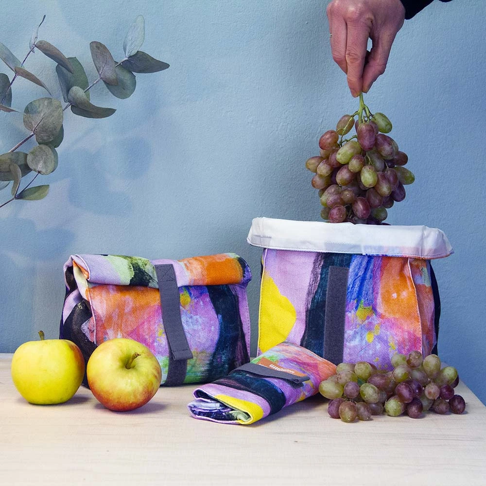 der nachhaltige Lunchbag an apple a day