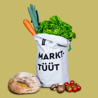 Markt-T&uuml;&uuml;t - der Gem&uuml;se- und Obstbeutel