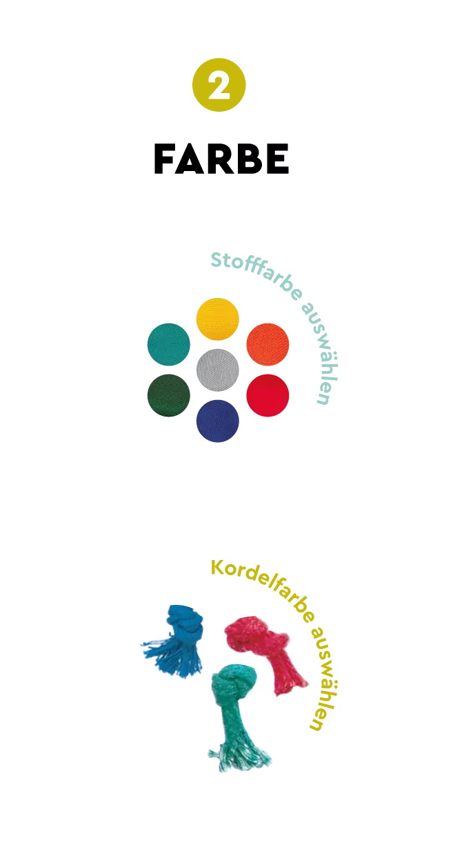 Schritt 2 – Farbe wählen